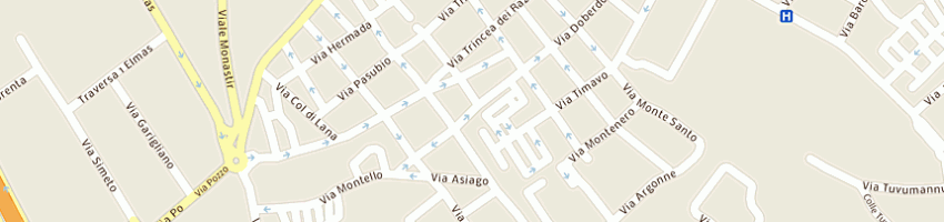 Mappa della impresa orma di orani mariolina a CAGLIARI