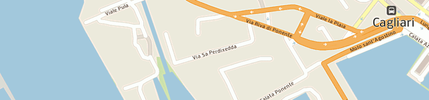 Mappa della impresa strazzera piero a CAGLIARI