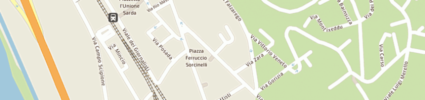 Mappa della impresa aresu vittorio a CAGLIARI