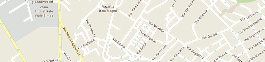 Mappa della impresa fenza renato a CAGLIARI