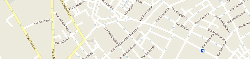 Mappa della impresa nurchis angelo a CAGLIARI
