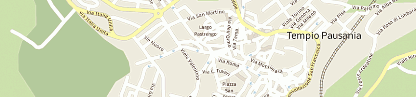 Mappa della impresa edil tre di carta salvatore a TEMPIO PAUSANIA