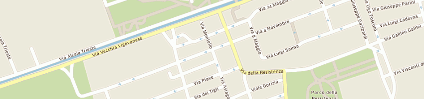 Mappa della impresa saporito anna a CORSICO