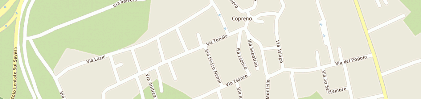 Mappa della impresa scuola materna a SEVESO