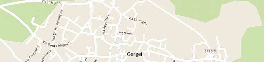 Mappa della impresa anedda gian paolo a GERGEI