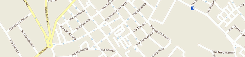 Mappa della impresa vargiu walter a CAGLIARI