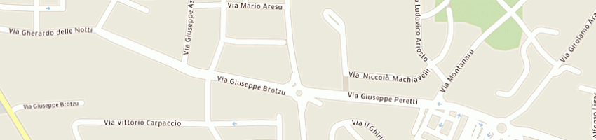 Mappa della impresa bticino spa a CAGLIARI