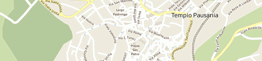 Mappa della impresa casa mundula srl a TEMPIO PAUSANIA