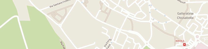 Mappa della impresa parrocchia san romano a MILANO