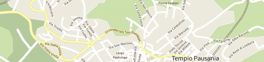 Mappa della impresa asole giovanni a TEMPIO PAUSANIA