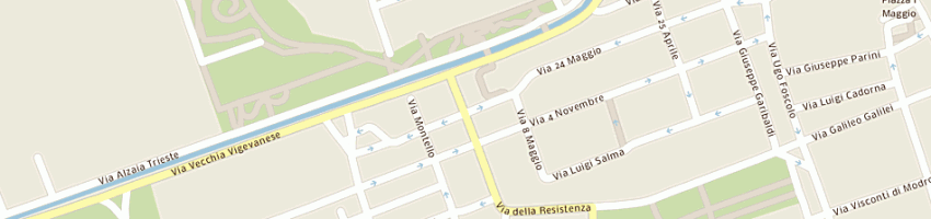 Mappa della impresa filini e cazzaniga snc di filini ge c a CORSICO