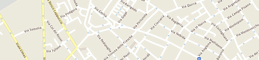 Mappa della impresa congera daniele a CAGLIARI
