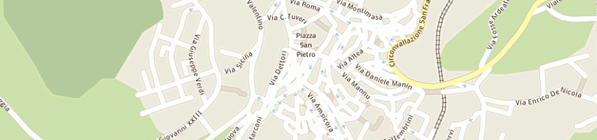 Mappa della impresa fresi giuseppe a TEMPIO PAUSANIA