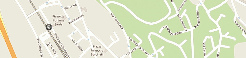 Mappa della impresa arasole' moc srl a CAGLIARI
