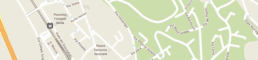 Mappa della impresa pgm service sas a CAGLIARI