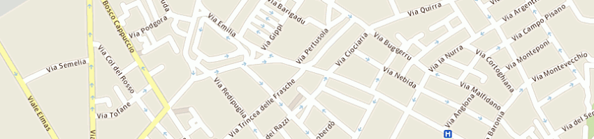 Mappa della impresa maneglia corrado a CAGLIARI