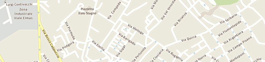 Mappa della impresa scuola media statale a CAGLIARI