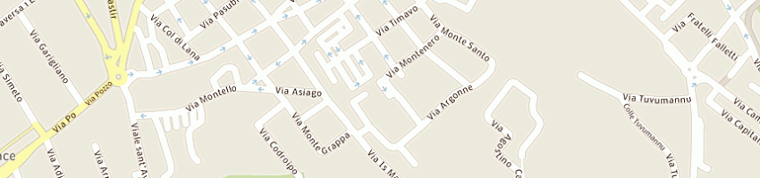 Mappa della impresa zinni stefano a CAGLIARI