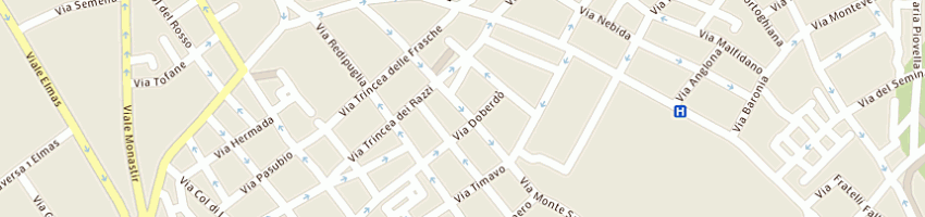 Mappa della impresa part di salvatore tuveri e c snc a CAGLIARI