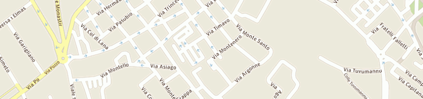 Mappa della impresa abis fabrizio a CAGLIARI