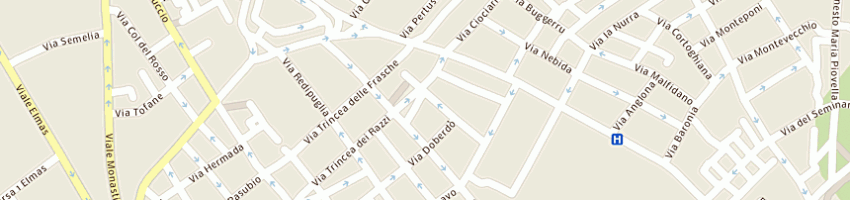 Mappa della impresa miglianti francesco a CAGLIARI