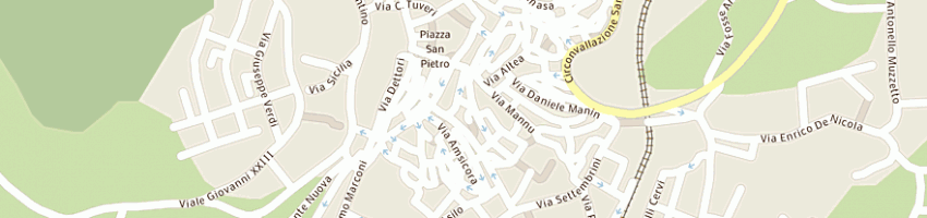 Mappa della impresa trattoria la gallurese snc di bianchi angelo e c a TEMPIO PAUSANIA