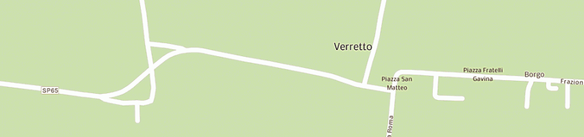 Mappa della impresa carrozzeria industriale di zennaro renzo e mario snc a VERRETTO