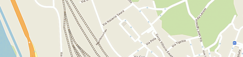 Mappa della impresa polisportiva gymnasium a CAGLIARI