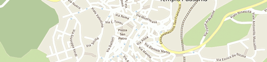 Mappa della impresa studio di archittetura a TEMPIO PAUSANIA
