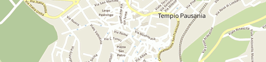 Mappa della impresa la fantasia di vacca teresina e c sas a TEMPIO PAUSANIA