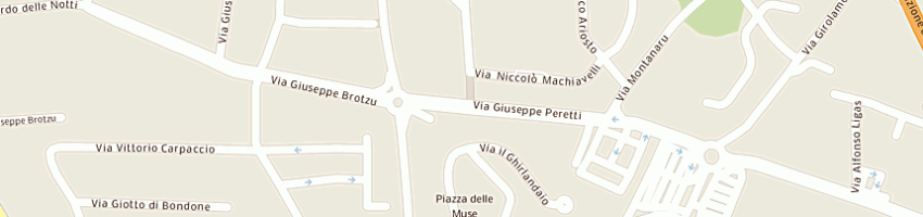 Mappa della impresa multitecnica sas di pinna luisa e c a SELARGIUS