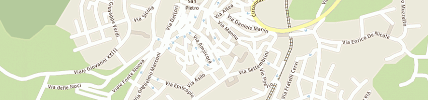 Mappa della impresa musselli pietro a TEMPIO PAUSANIA