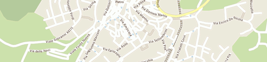 Mappa della impresa giagheddu nicolina anna a TEMPIO PAUSANIA