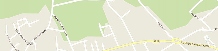 Mappa della impresa tecno service (snc) a CUCCIAGO