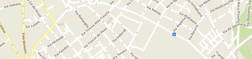 Mappa della impresa dimaraggi srl a CAGLIARI