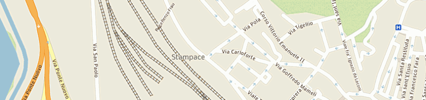 Mappa della impresa stochino alberto a CAGLIARI