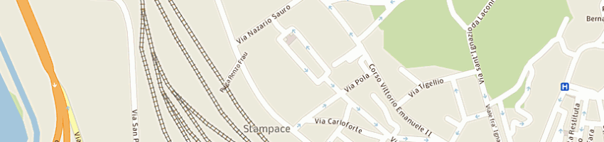 Mappa della impresa artizzu giuseppe a CAGLIARI