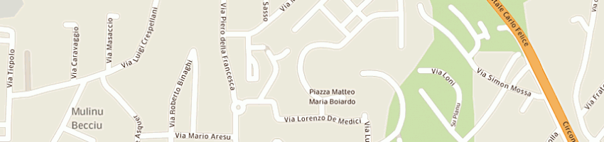 Mappa della impresa rapallo pierluigi a SELARGIUS