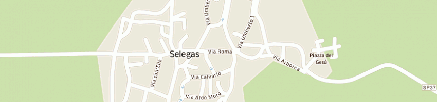 Mappa della impresa ist suore di carita' di smaria dette del buon consiglio a SELEGAS