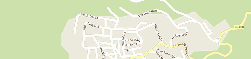 Mappa della impresa manca piero a SORGONO