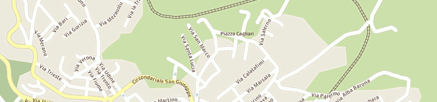 Mappa della impresa cecchini mario carmelo a TEMPIO PAUSANIA