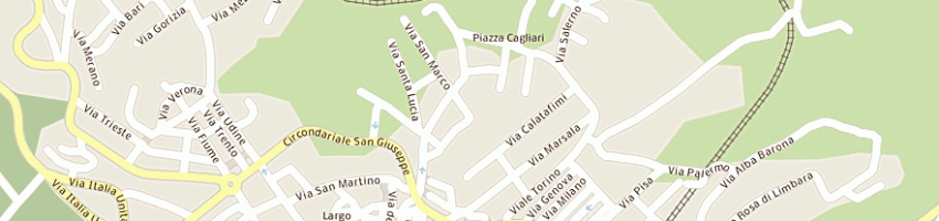 Mappa della impresa elettrica diemme di muzzu mauro a TEMPIO PAUSANIA