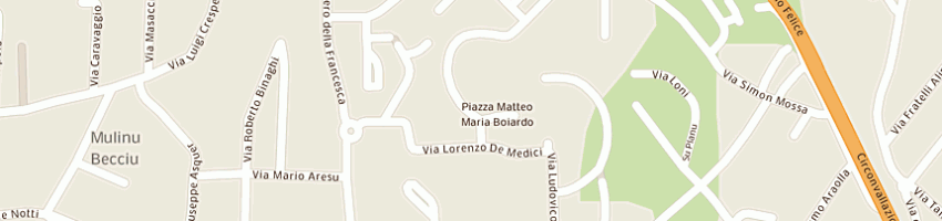 Mappa della impresa sassu giuseppe aurelio a SELARGIUS