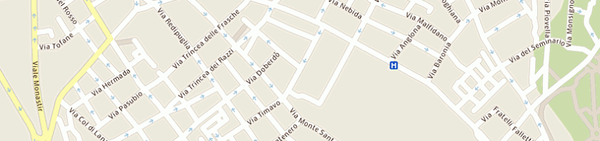 Mappa della impresa supermercati gieffe di fenu gesuino a CAGLIARI