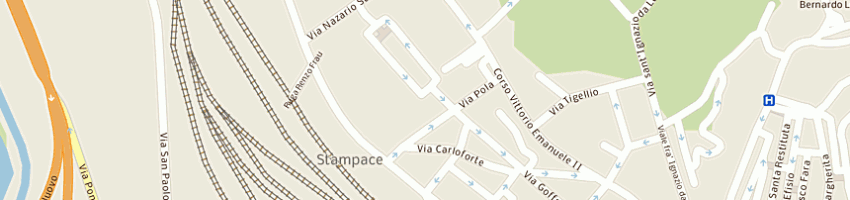 Mappa della impresa lavasecco pola a CAGLIARI