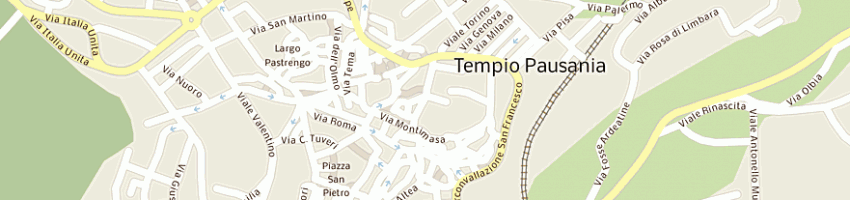 Mappa della impresa marielli graniti di marielli settimo a TEMPIO PAUSANIA