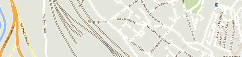 Mappa della impresa orani alessandro srl a CAGLIARI