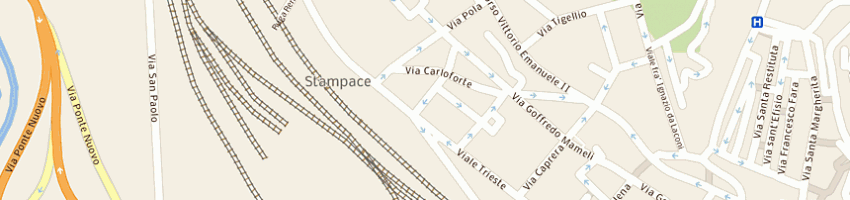 Mappa della impresa centro ortopedico sardo (srl) a CAGLIARI