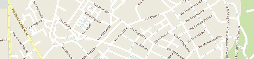 Mappa della impresa erregi di quagliano m a CAGLIARI