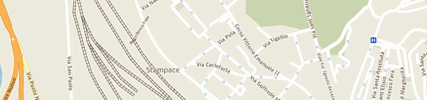 Mappa della impresa genny services srl a CAGLIARI